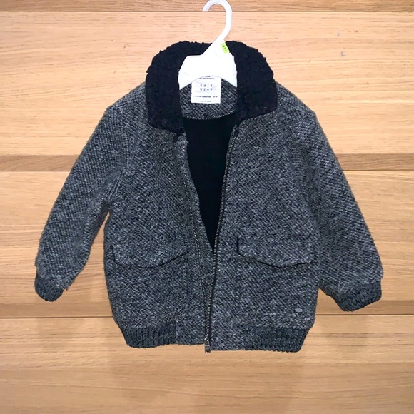 Zara Knit Wear Jacket for baby boys! EUC! - Picture 1 of 7